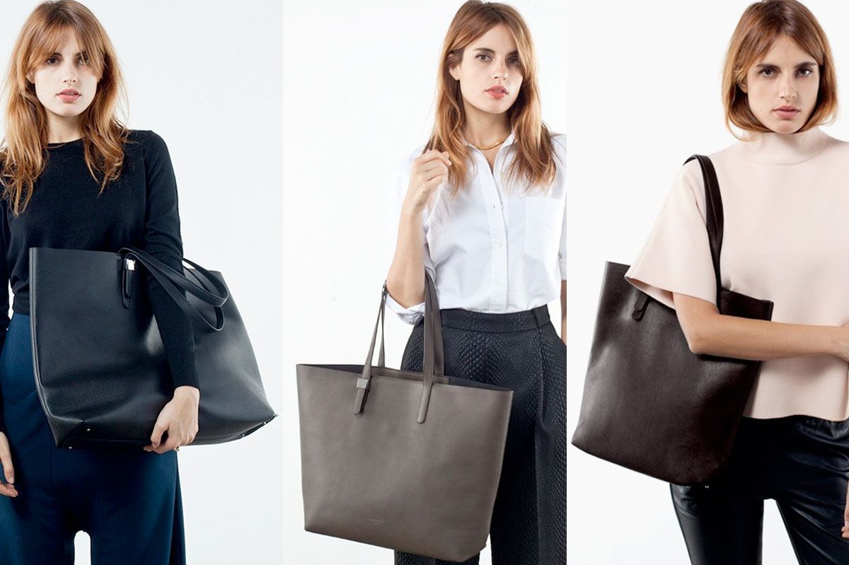 Everlane's Petra bag, the leather tote that launched with a 7,000