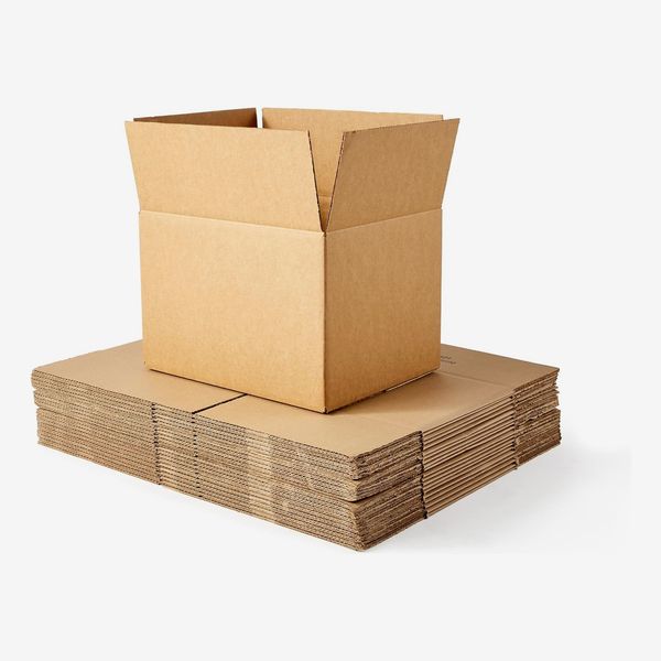 Amazon Basics Cardboard Moving Boxes, Medium 18” x 14” x 12”, 20-Pack