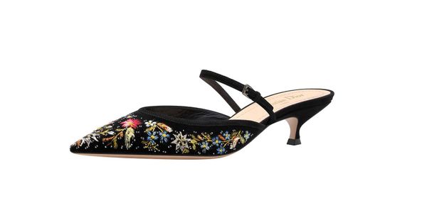 dior floral shoes