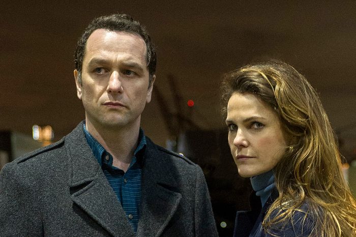 Matthew Rhys and Keri Russell in The Americans.