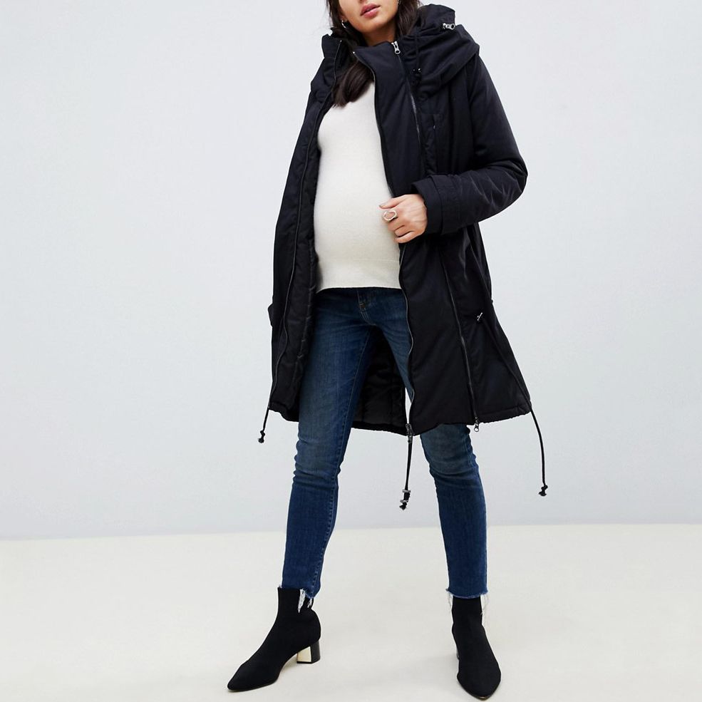 Mamalicious maternity parka jacket