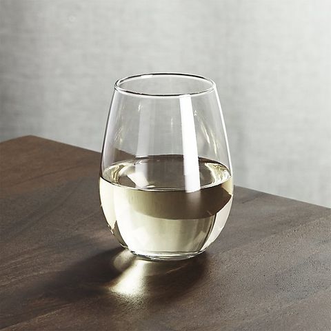 Crate & Barrel Stemless Wine Glass