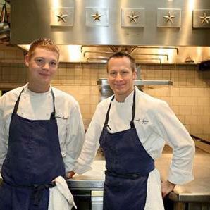 Philip Tessier and Commis Skylar Stover.