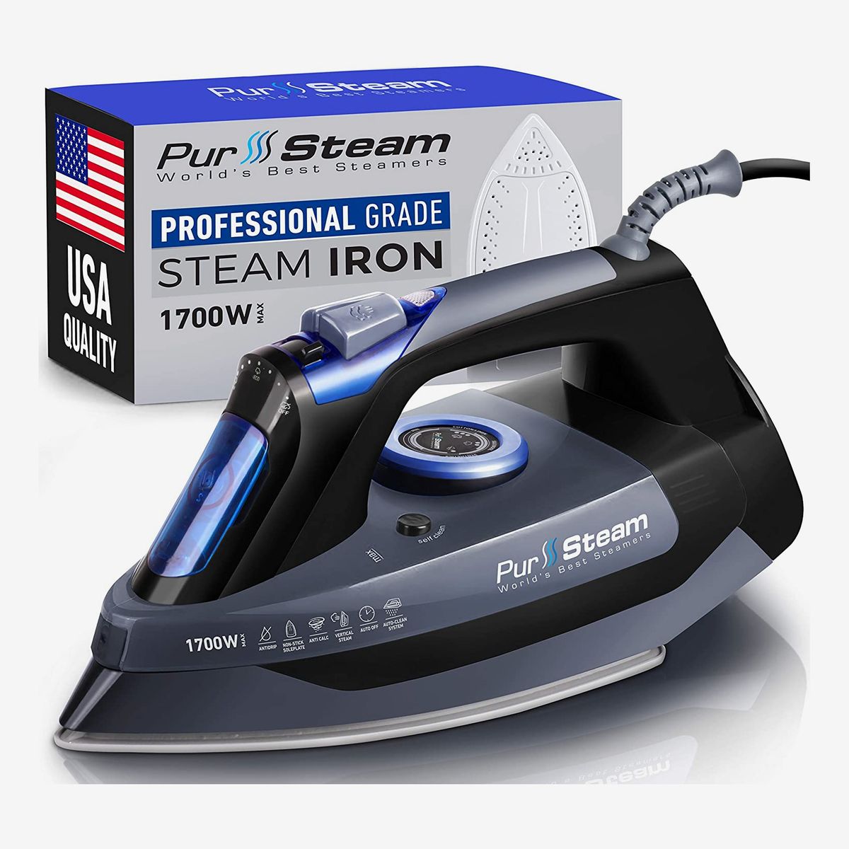 Portable Mini Handheld Professional Micro Steam Iron Lightweight Steamer US