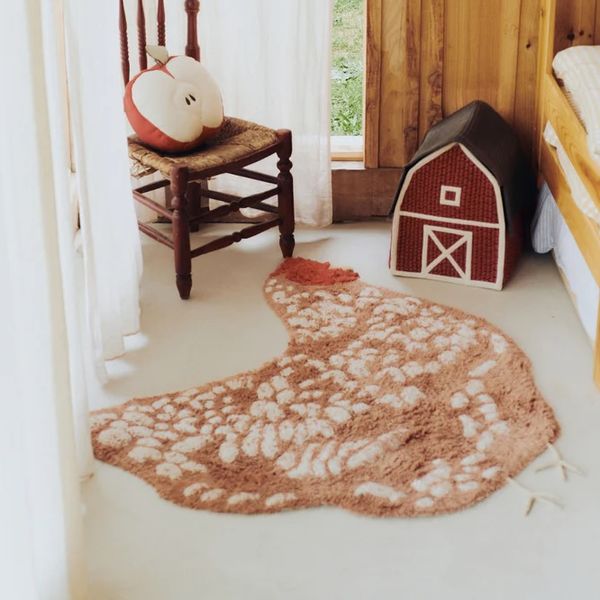 Lorena Canals Washable Animal Rug Chicken