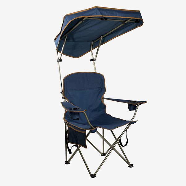 folding beach chair with canopy