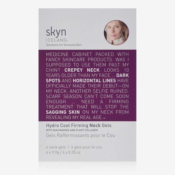 skyn ICELAND Hydro Cool Firming Neck Gels with Niacinamide and Plant Collagen