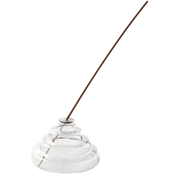 Yield Design Glass Meso Incense Holder - Clear