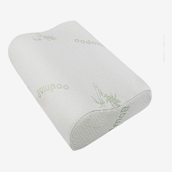 Ecosafeter Contour Memory Foam Bamboo Pillow