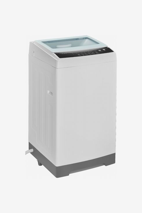 ROMX Mini Washing Machine,Camping Washing Machine,Portable Compact Semiautomatic Laundry 6 lbs Load Capacity Washing Machine Washer/Spinner W,Black