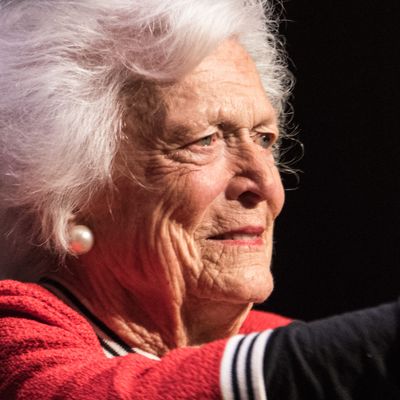 Barbara Bush.