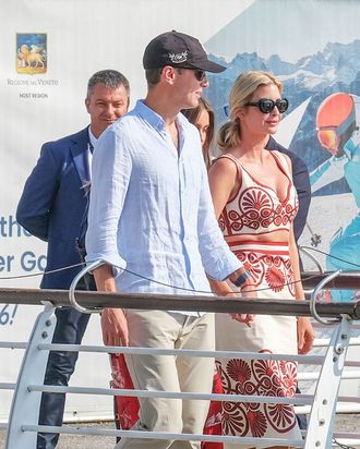 Celebrity Sightings Ahead Of Jeff Bezos And Lauren Sanchez Wedding