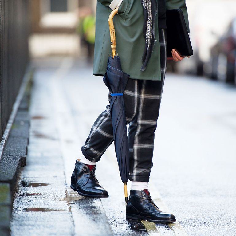 Street Style: Chic Layers at the London Men's Shows