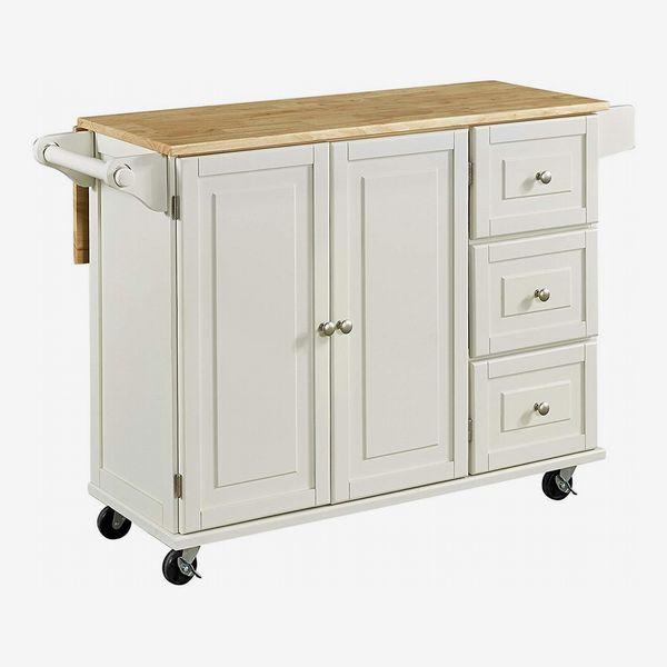 13 Best Kitchen Carts And Portable, Mobile Kitchen Island Cabinet Storage Cart Pantry