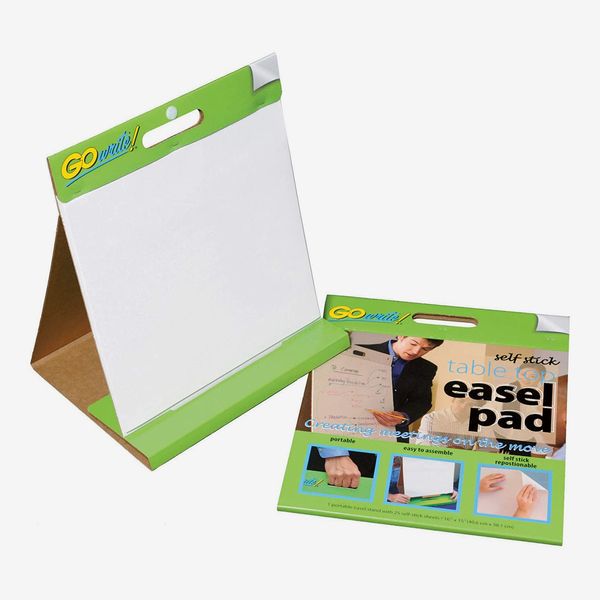GoWrite! Self-Stick Table Top Easel Pad