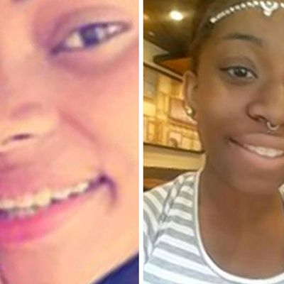 Three of the missing teen girls.