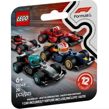 LEGO F1 Collectible Race Cars