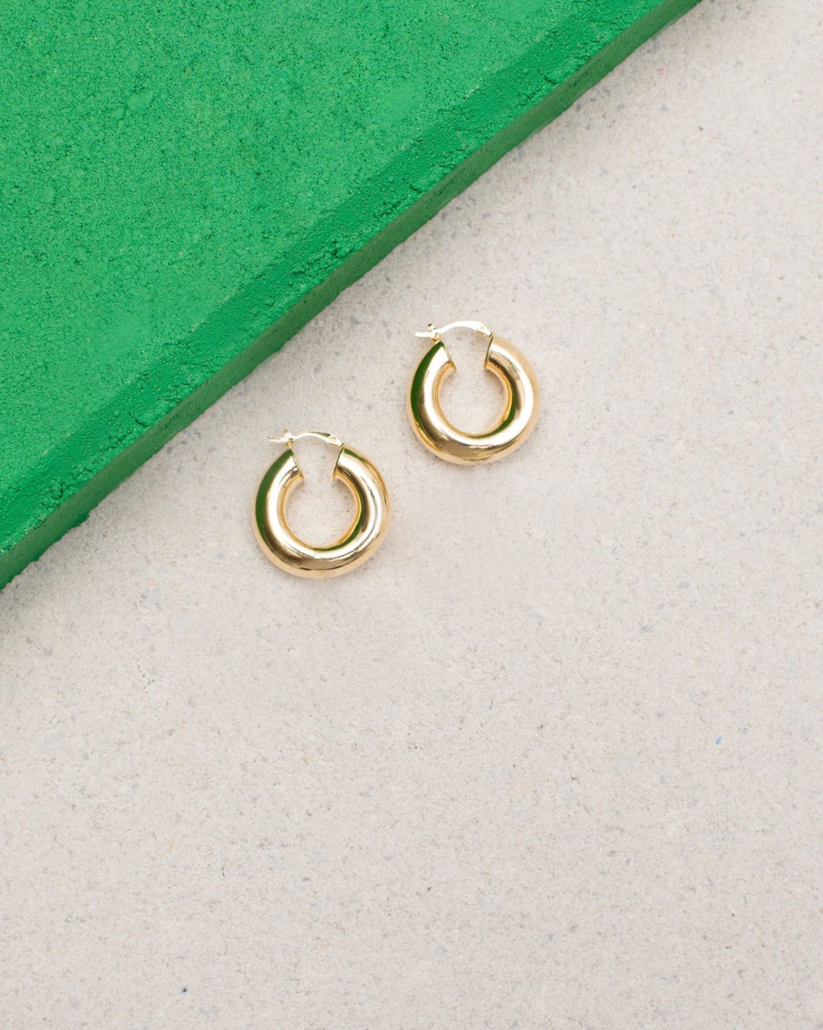 14k Gold filled and 14k Rose Gold filled Simple minimal Gifts for her Minimalist style Horseshoe earrings in Sterling Silver