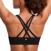 CRZ Yoga Criss-Cross Back Sports Bra