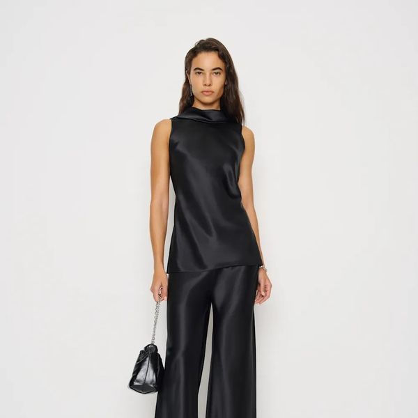 Reformation Angela Silk Two Piece