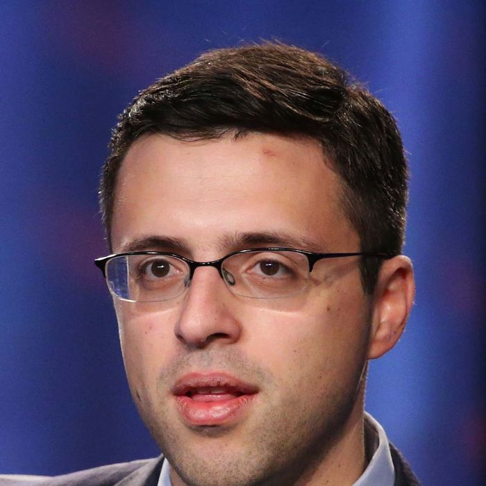 WASHINGTON, DC - JANUARY 23: Journalist Ezra Klein speaks during the opening plenary session of Families USA's Health Action 2014 conference January 23, 2014 in Washington, DC. The conference brought together health care advocates to focus on 