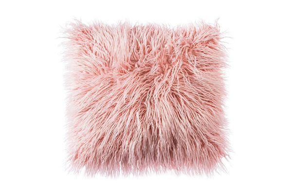 OJIA Deluxe Home Decorative Super Soft Plush Mongolian Faux Fur Throw Pillow Cover Cushion Case