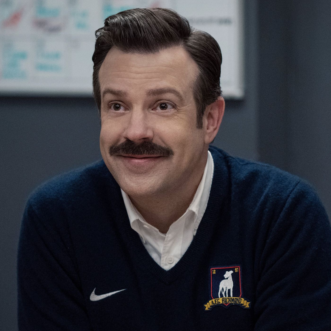 Jason Sudeikis With The Apple TV+ 'Ted Lasso' Team In London – Deadline