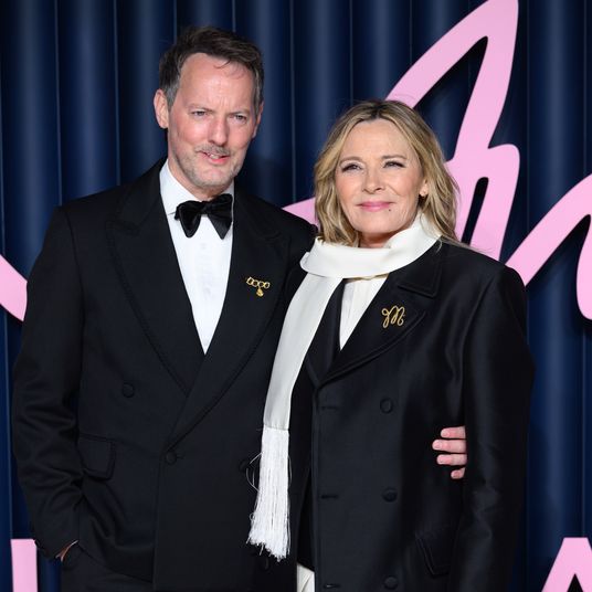 Russell Thomas and Kim Cattrall