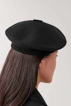 COS Boiled Wool Beret