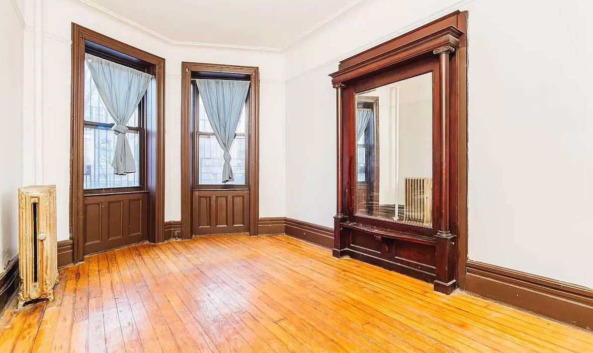 The three-bedroom in a Crown Heights pre-war building. Photo: Craigslist