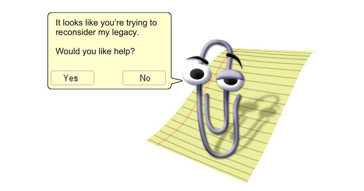 Clippy Didn’t Just Annoy You - He Changed the World.