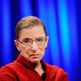 LONG BEACH, CA - OCTOBER 26: Justice Ruth Bader Ginsburg attends California first lady Maria Shriver's annual Women's Conference 2010 on October 26, 2010 at the Long Beach Convention Center in Long Beach, California. Attendees to the conference include Gov. Arnold Schwarzenegger and candidates for California Governor Republican Meg Whitman and Democrat Jerry Brown. (Photo by Kevork Djansezian/Getty Images) *** Local Caption *** Ruth Ginsburg