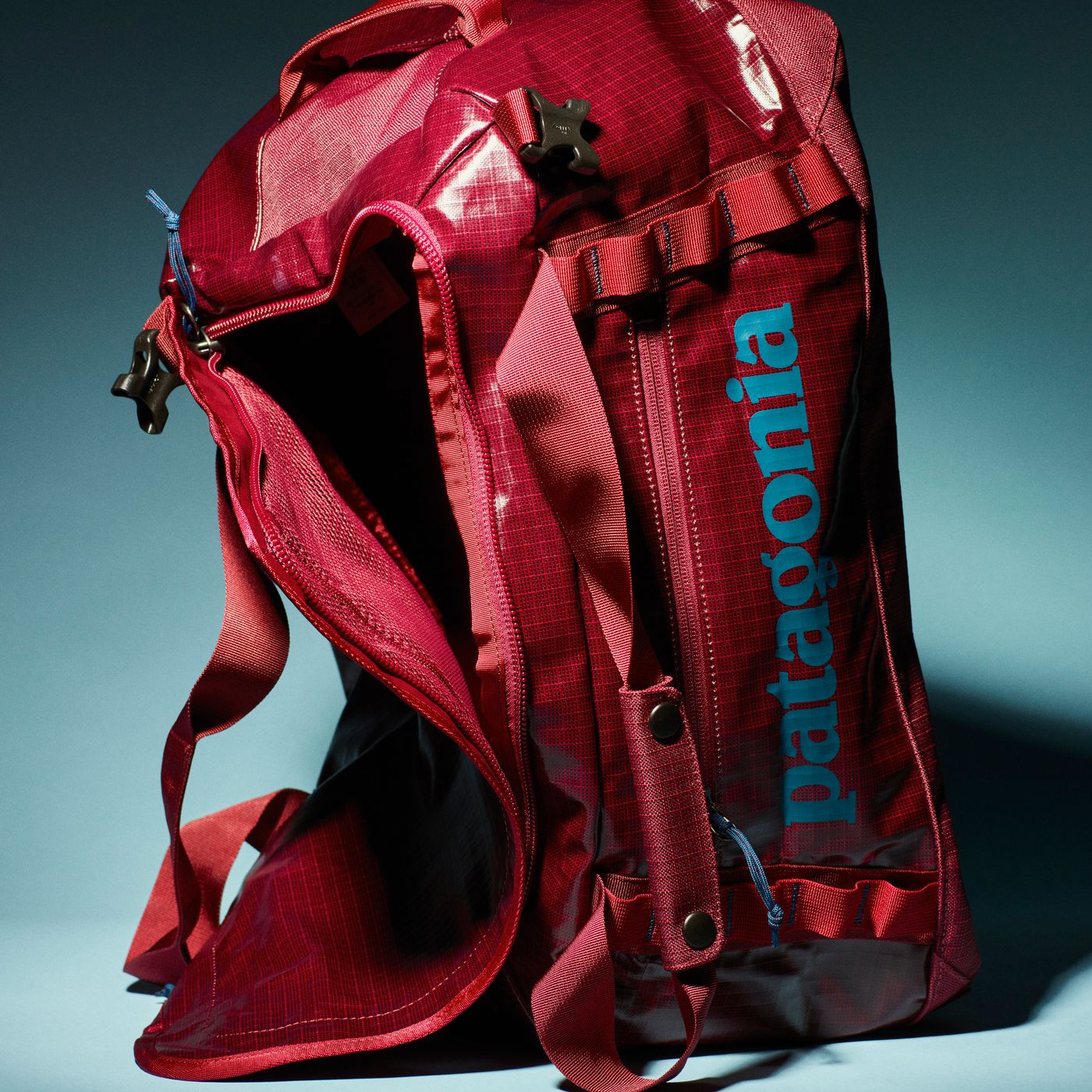 Red Canvas Duffel Bag, Fully Lined Washable, Gym Bag, Yoga Bag