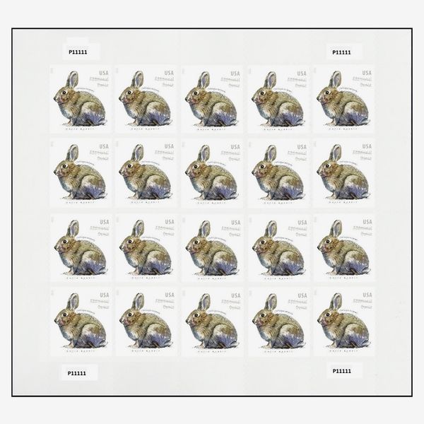 USPS Brush Rabbit Stamps - Sheet of 20