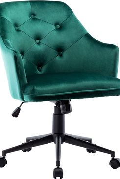 Emile Velvet Swivel Chair