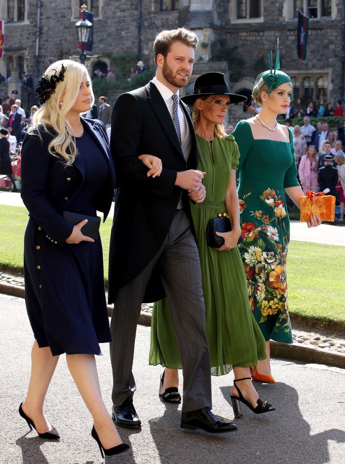 Eliza Spencer, Louis Spencer, Victoria Aitken, and Kitty Spencer.