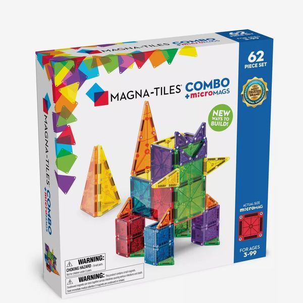 MAGNA-TILES Combo microMAGS 62pc