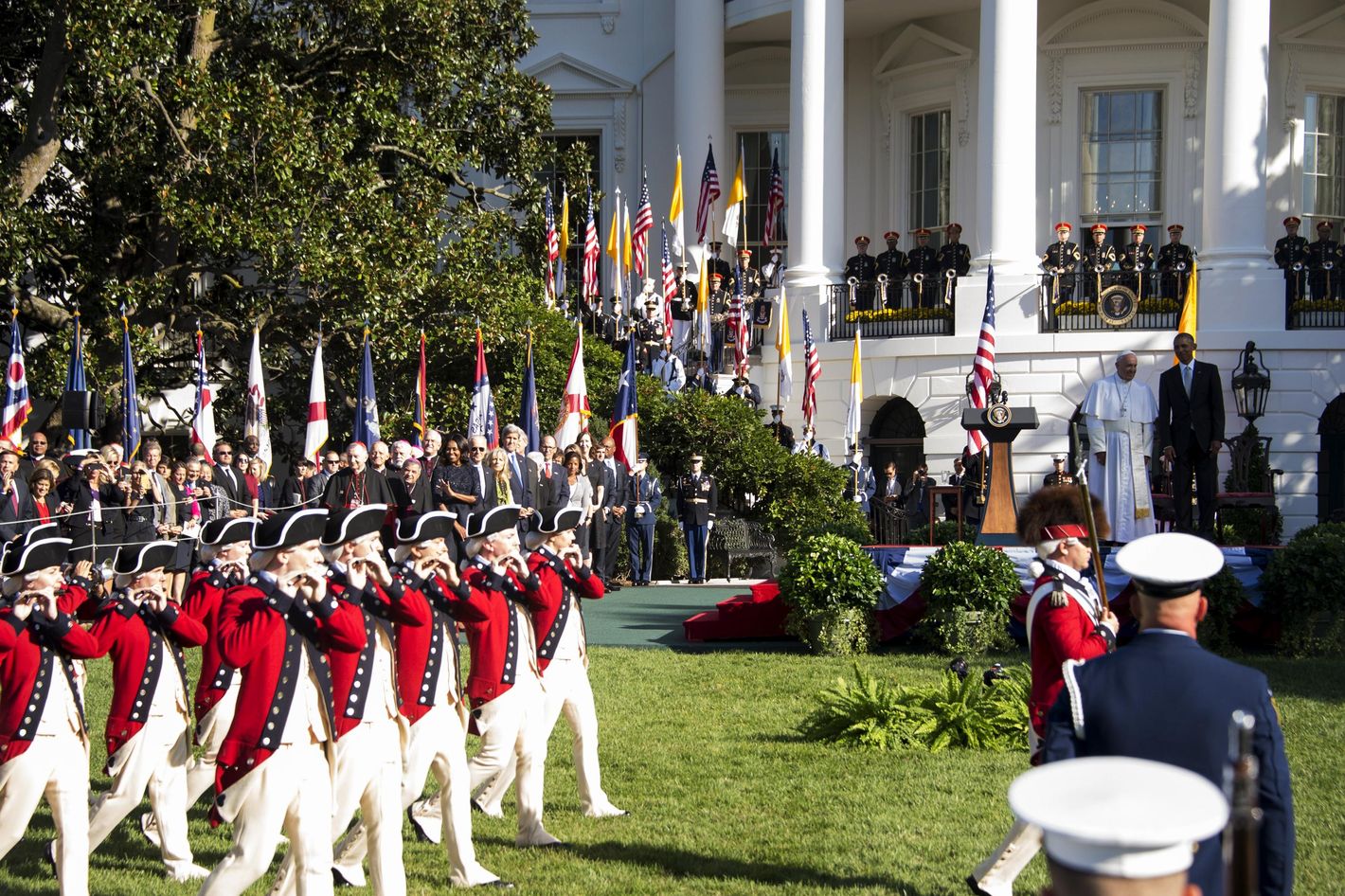 The Pope’s White House Visit in 10 Images