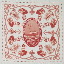 Siesta Co. Orange Bandana