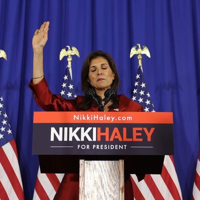 Nikki Haley Speaks At Her South Carolina Primary Election Night Party