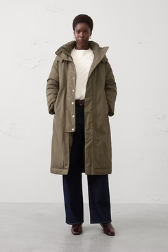 Banana Republic Factory Long Puffer Coat