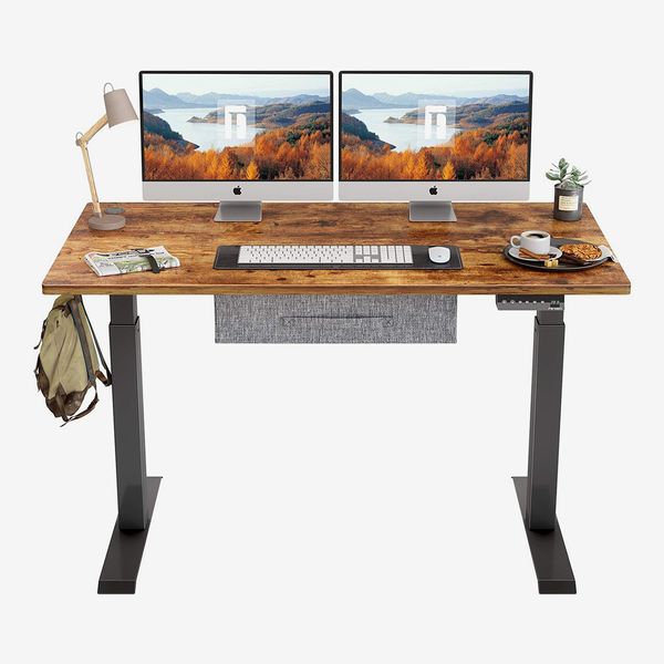 Fezibo Electric Height-Adjustable Standing Desk With Drawer