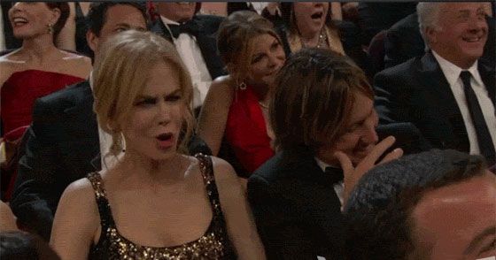 Adele，MVP Laugher Charlize，Renee Zellweger（？）和更多Oscar GIFS