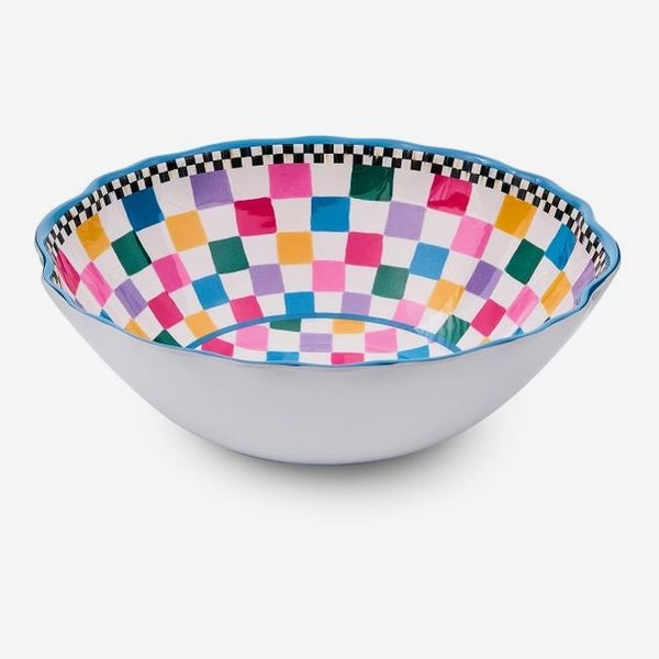 MacKenzie Childs Jamboree Melamine Serving Bowl