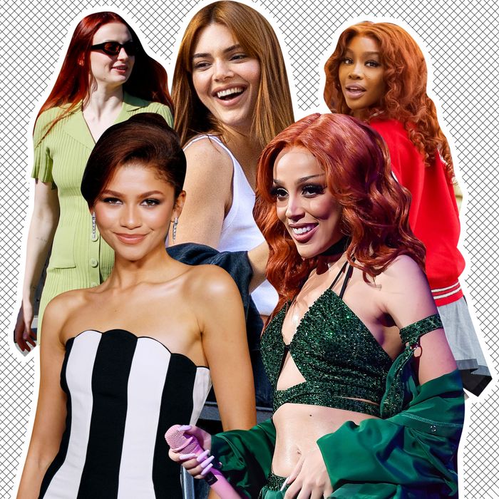Celebrities Really Love the Copper Hair Color Trend