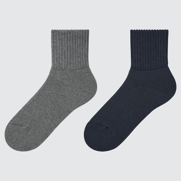 Uniqlo Heattech Relax Pile Socks (2 Pairs)