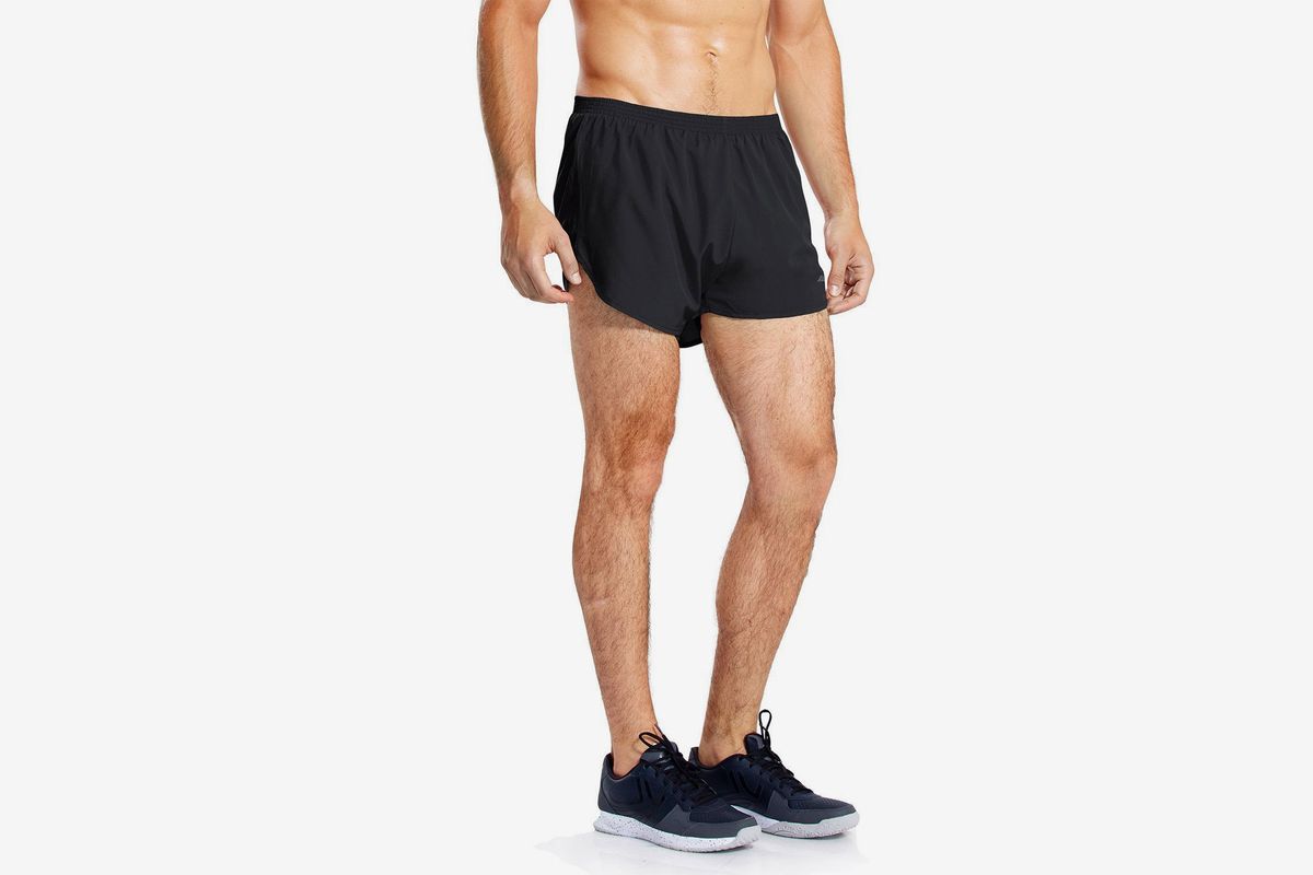 BALEAF Men's 5 Inches Running Athletic Shorts Zipper Pocket 