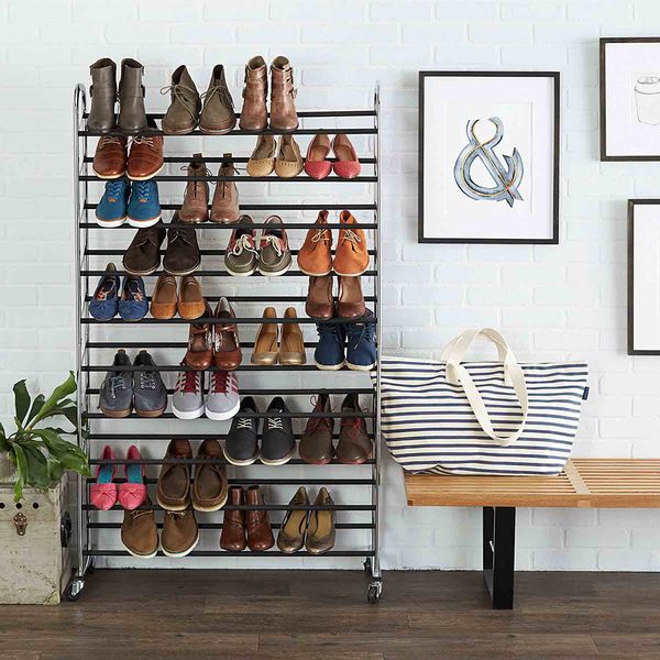 AmazonBasics 50-Pair Shoe Rack