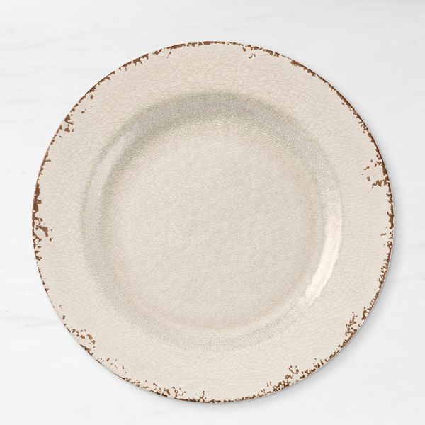 Williams Sonoma Rustic Outdoor Melamine Charger Plate