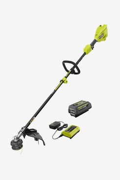 Ryobi Expand-It Cordless Battery Attachment Capable String Trimmer - 4.0 Ah Battery, 15-inch